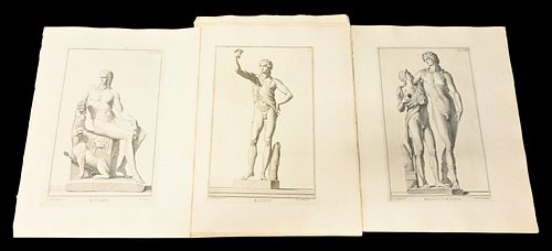 GROUP OF 15 CLASSICAL COPPER