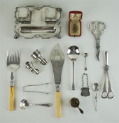 GROUP OF 16 SILVER AND SILVERP