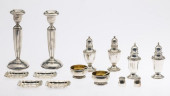 GROUP OF 16 STERLING SILVER TA