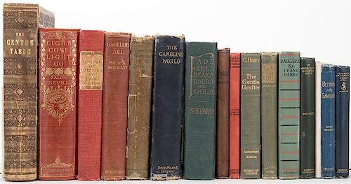 GROUP OF 16 VINTAGE GAMBLING