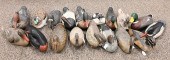 GROUP OF 18 DUCK DECOYS TO INC