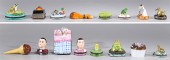 Group of 19 Limoges Peint Main