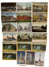 GROUP OF 19 TOURISM POSTCARDS