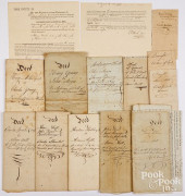 GROUP OF 19TH C. YORK COUNTY P