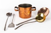 GROUP OF 19TH CENTURY COPPER,