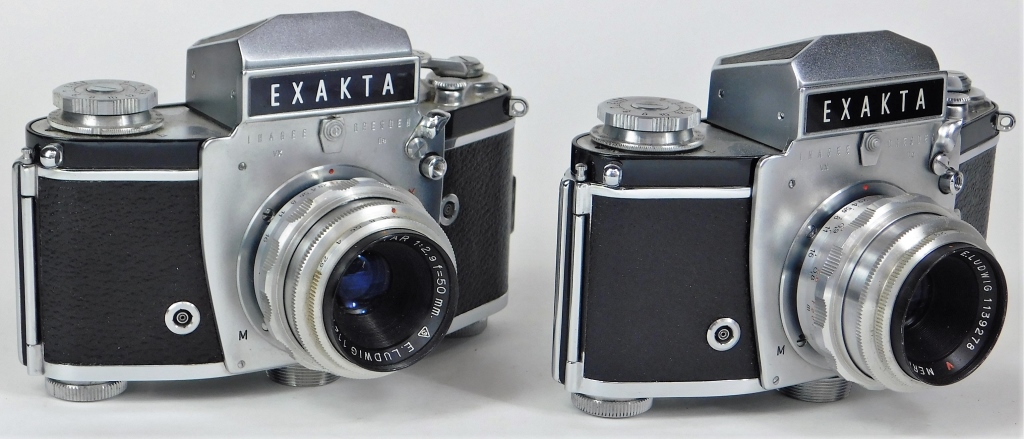 GROUP OF 2 IHAGEE EXAKTA VX2A SLR