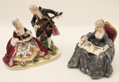 GROUP OF 2 MISCELLANEOUS PORCE