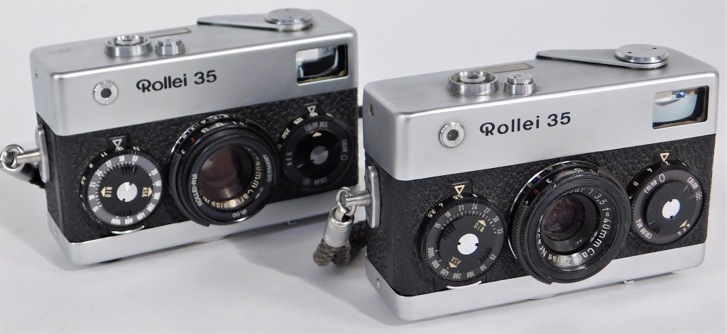 GROUP OF 2 ROLLEI 35 COMPACT