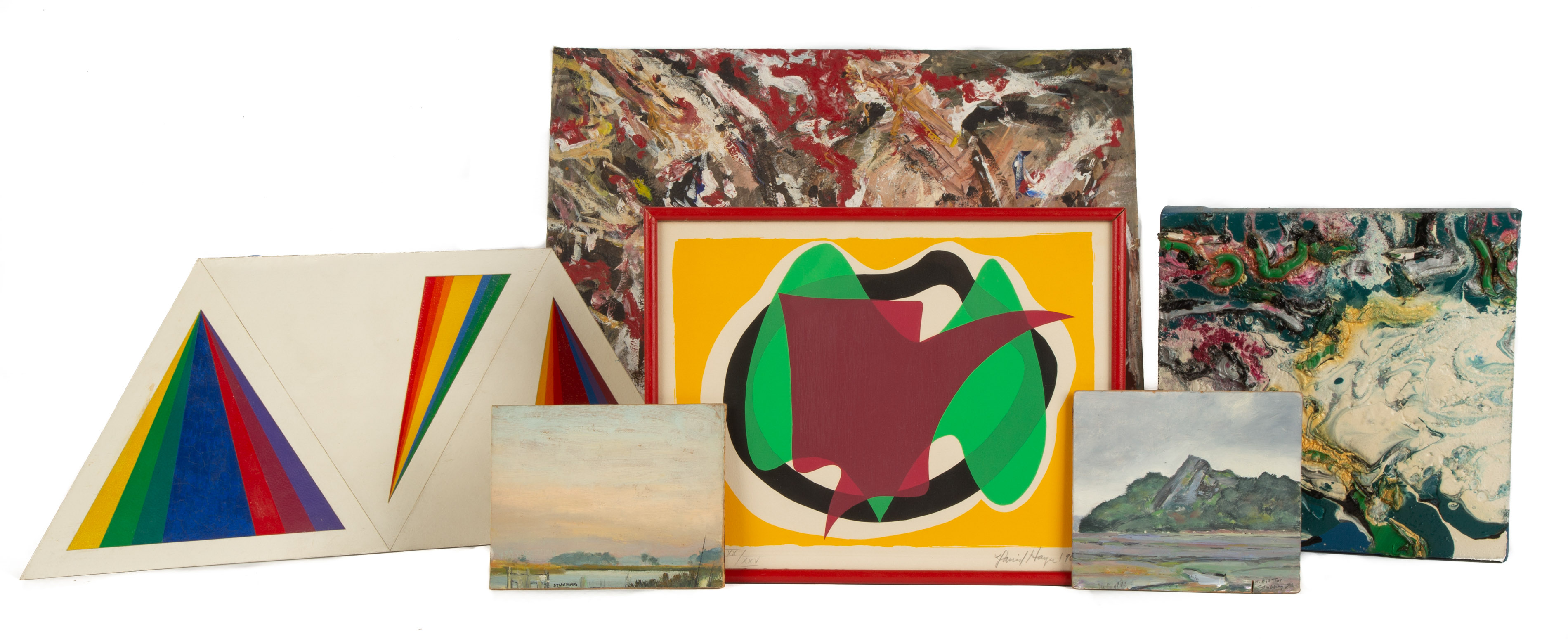 GROUP OF 20TH CENTURY ARTWORK
