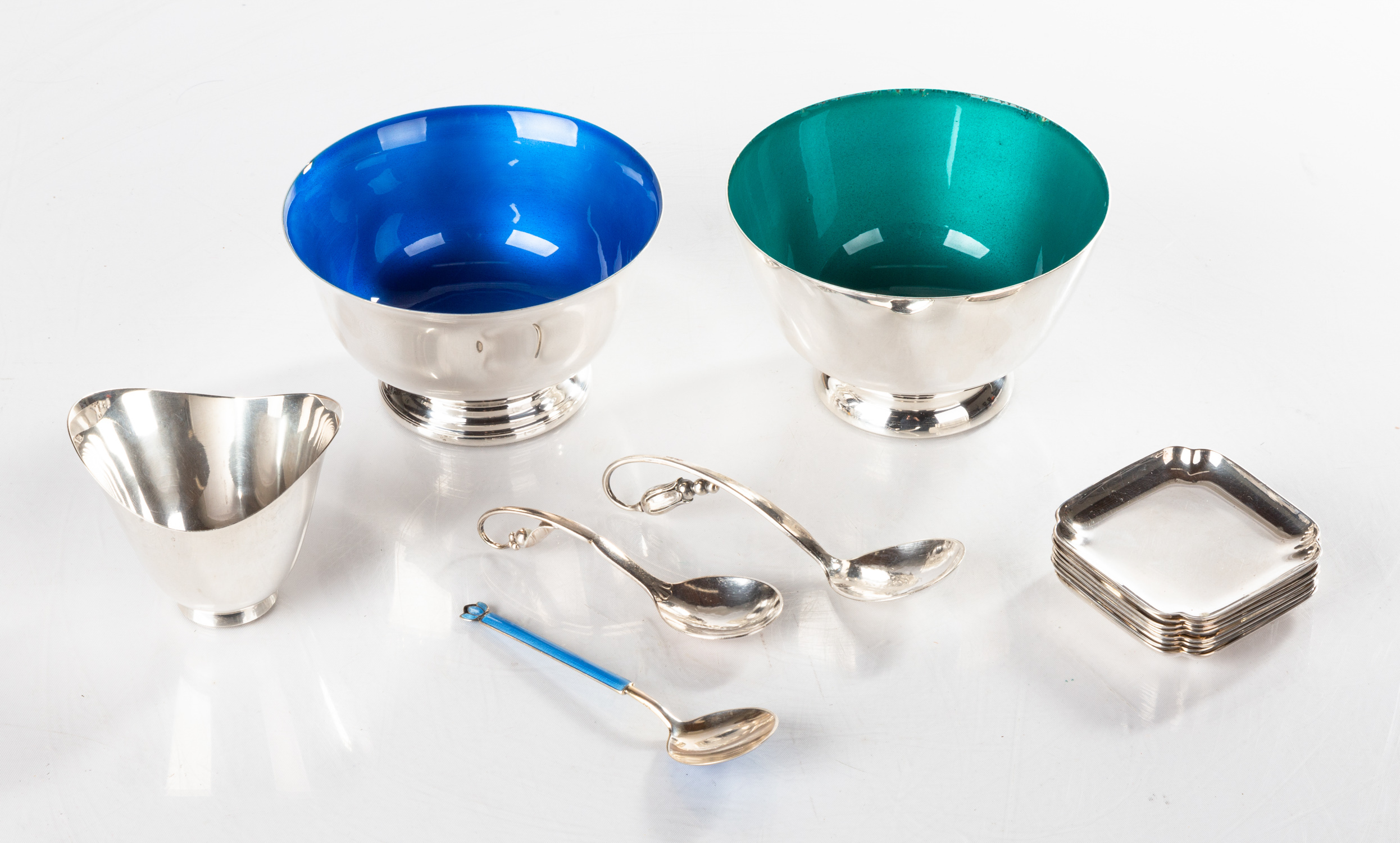 GROUP OF 20TH CENTURY STERLING
