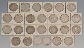 GROUP OF 26 SILVER PEACE DOLLA