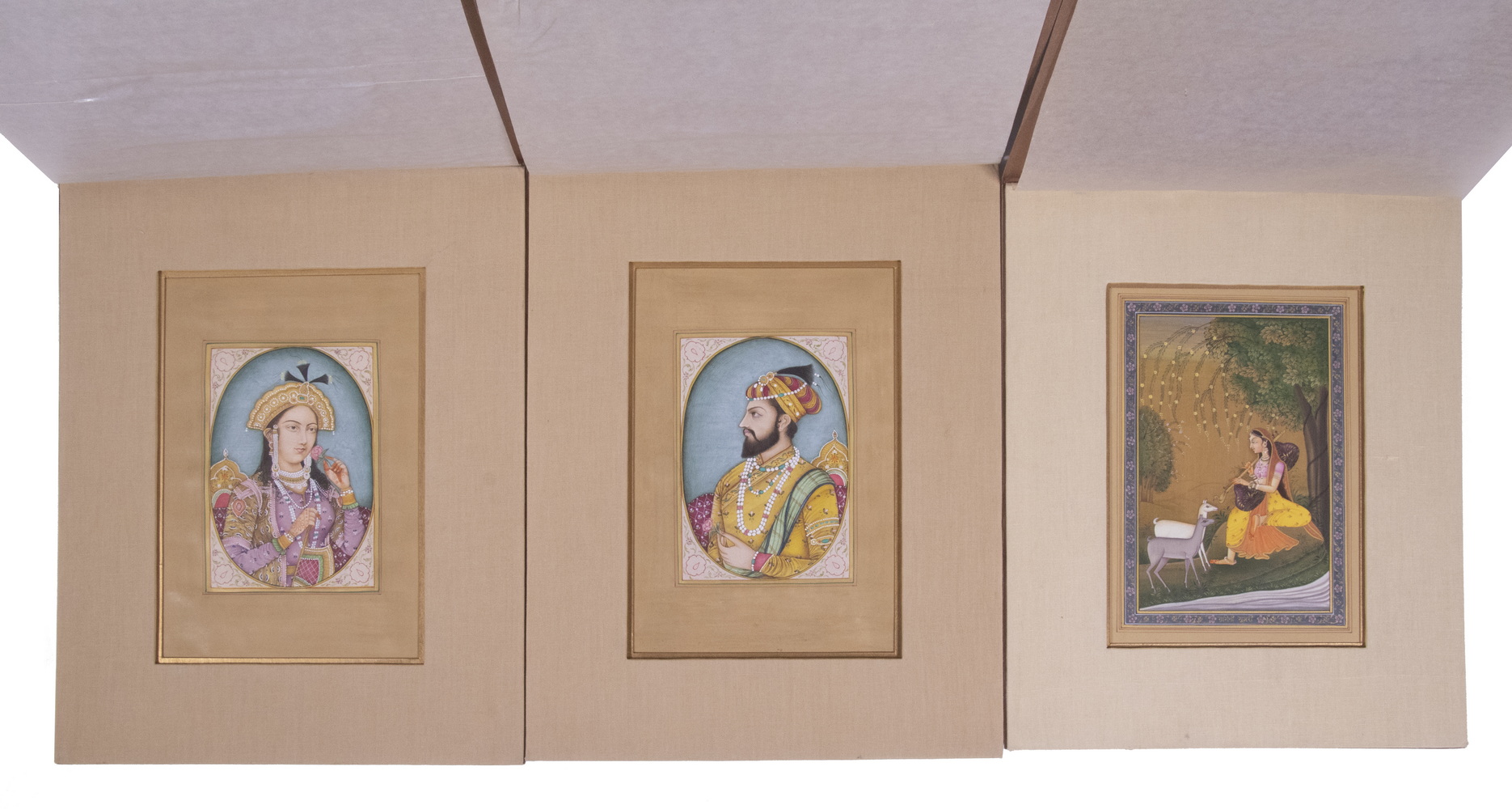 GROUP OF (3) 20TH C. INDIAN
