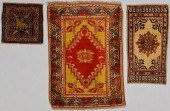 GROUP OF 3 ANATOLIAN AREA RUGS