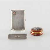 GROUP OF 3 CASES - ENAMEL, STE