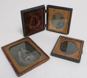 GROUP OF 3 DAGUERREOTYPESPossi