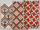 GROUP OF 3 EAST TN PIECED COTT