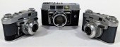 GROUP OF 3 GRAFLEX 35MM RANGEF