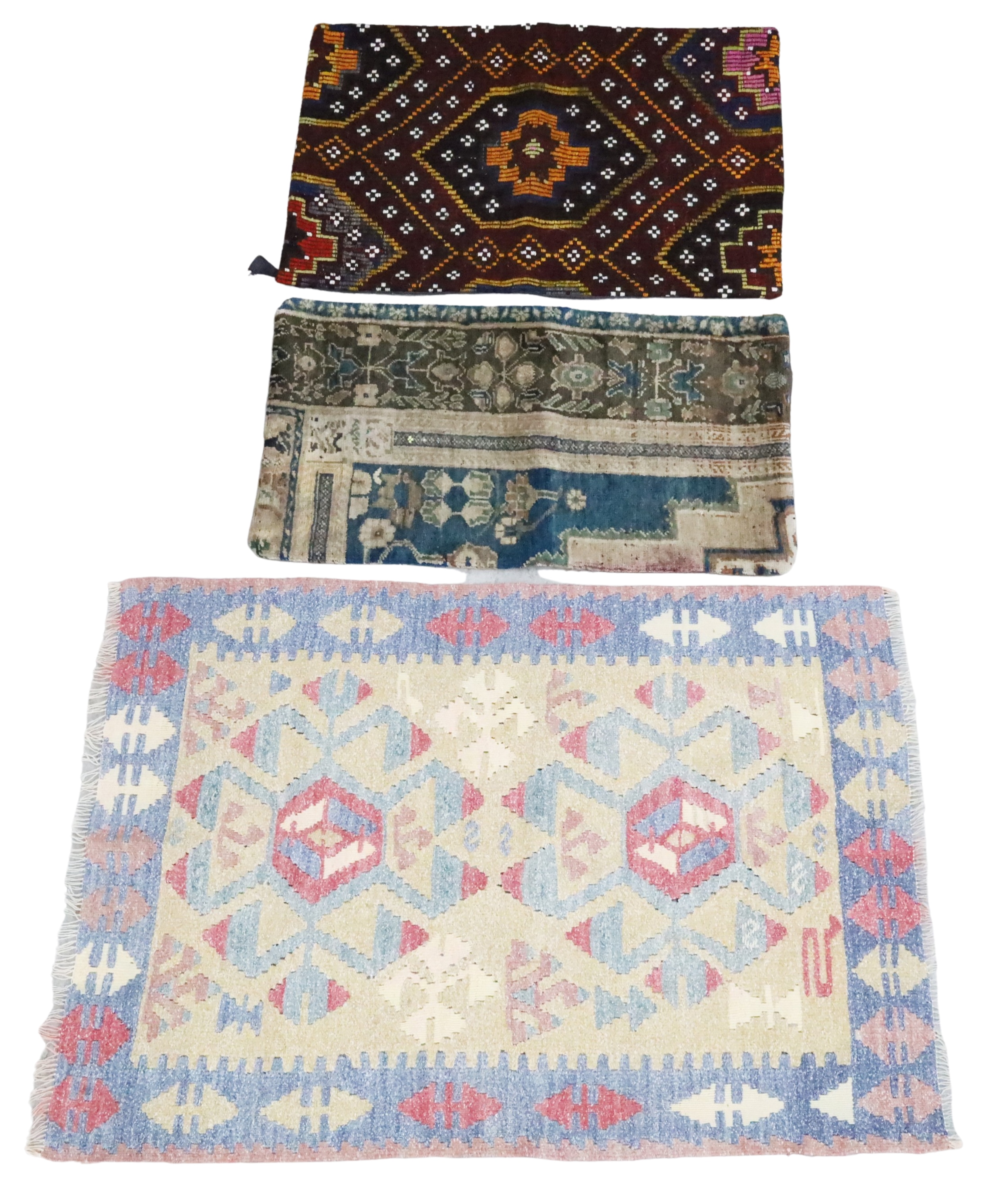 GROUP OF 3 HANDWOVEN TEXTILES Group