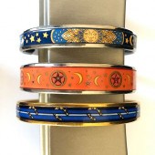 GROUP OF 3 HERMèS ENAMEL BANGL