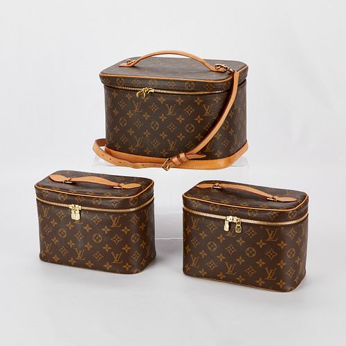 GROUP OF 3 LOUIS VUITTON NICE