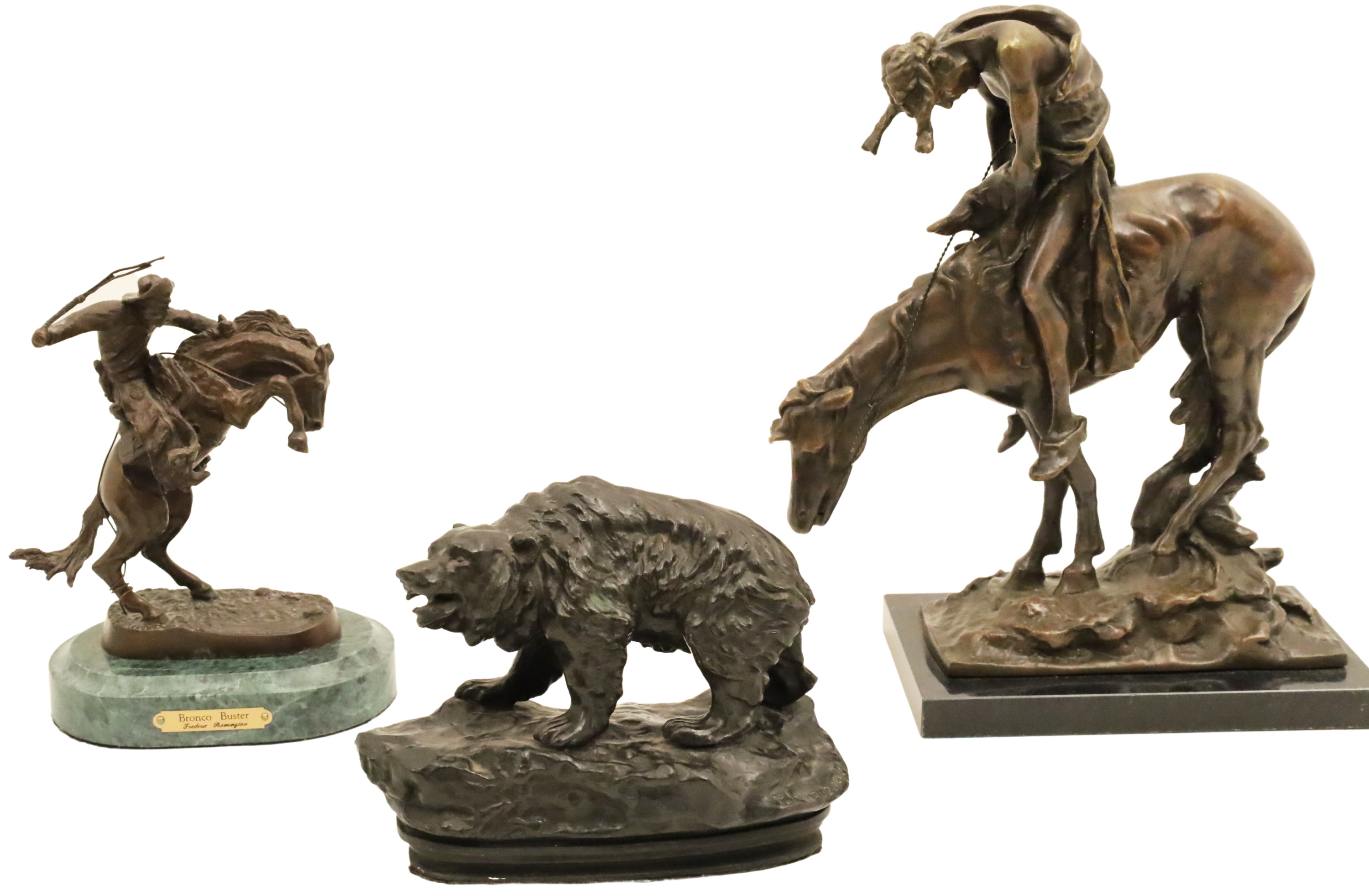 GROUP OF 3 MISC. WESTERN STYLE
