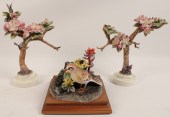 GROUP OF 3 PORCELAIN MODELS BY