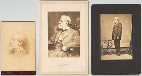 GROUP OF 3 ROBERT E. LEE CABINET