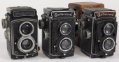 GROUP OF 3 ROLLEICORD TLR CAME