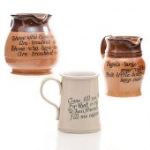 GROUP OF 3 ROYAL DOULTON STONE