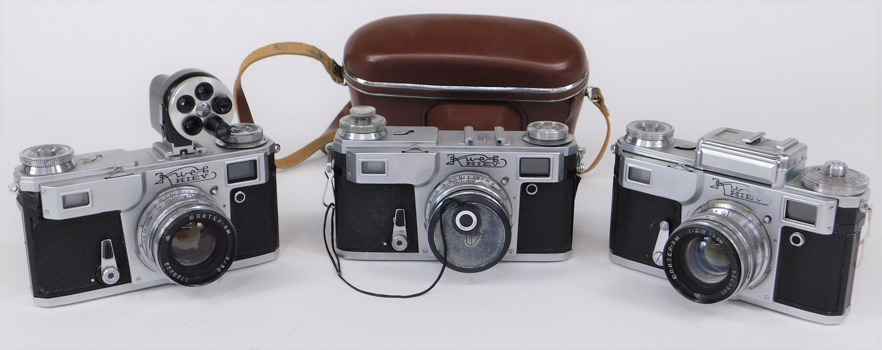 GROUP OF 3 SOVIET 35MM