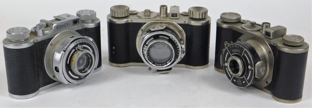 GROUP OF 3 WIRGIN EDINEX 35MM