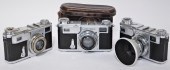 GROUP OF 3 ZEISS IKON CONTAX I