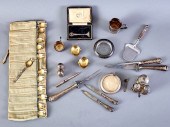 GROUP OF 33 SILVER PIECES INCL