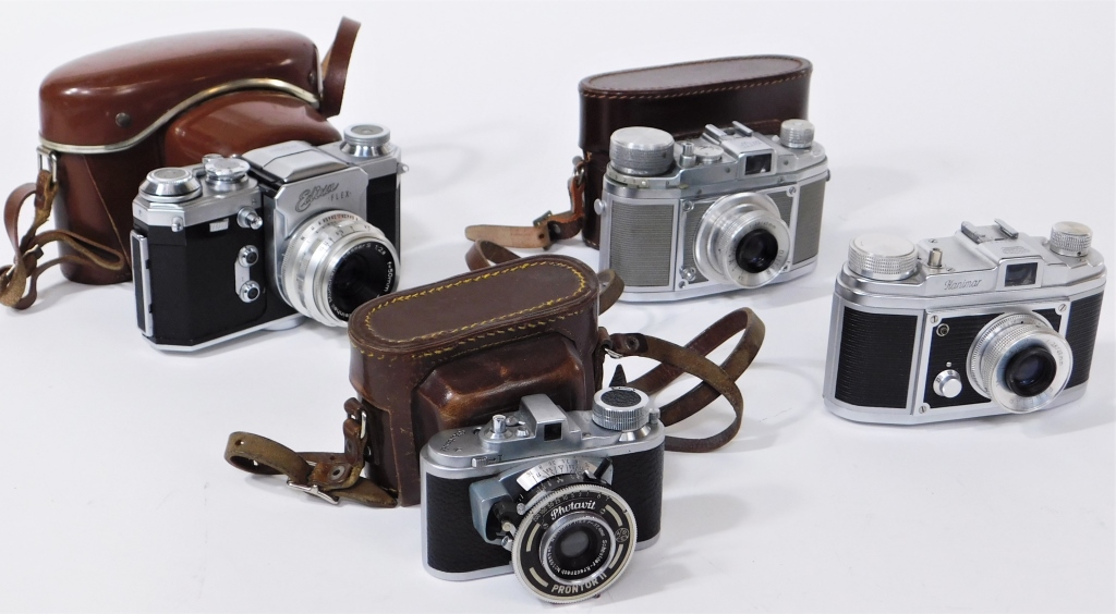 GROUP OF 4 1960S 35MM CAMERAS Group
