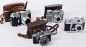 GROUP OF 4 1960S 35MM CAMERAS