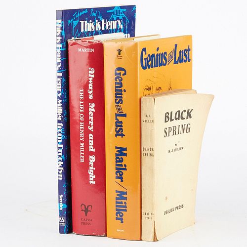 GROUP OF 4 BOOKS BY/ABOUT HENRY