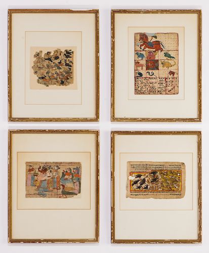 GROUP OF 4 ETHNOGRAPHIC