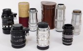 GROUP OF 4 EXAKTA MOUNT LENSES