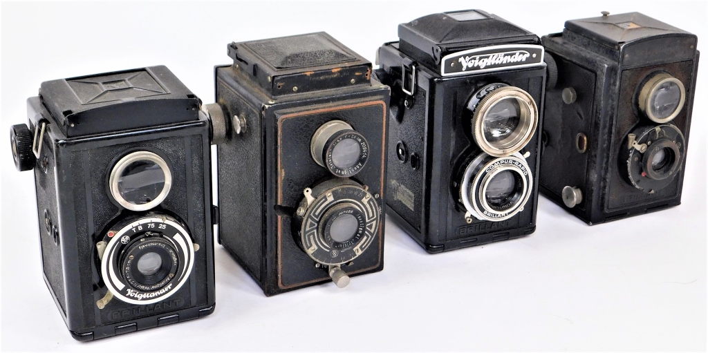 GROUP OF 4 GERMAN TLR CAMERAS Group