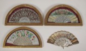 GROUP OF 4 HAND PAINTED OR LAC