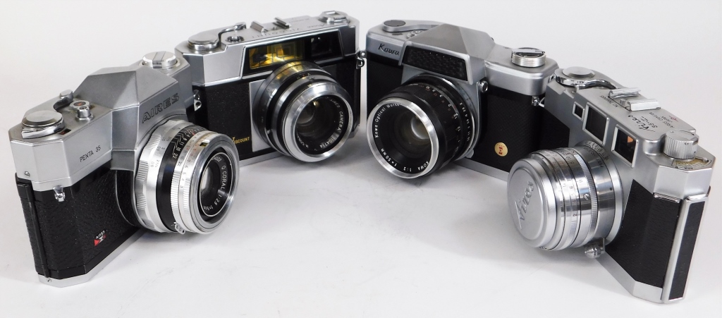 GROUP OF 4 JAPANESE 35MM