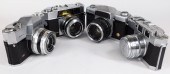 GROUP OF 4 JAPANESE 35MM RANGE