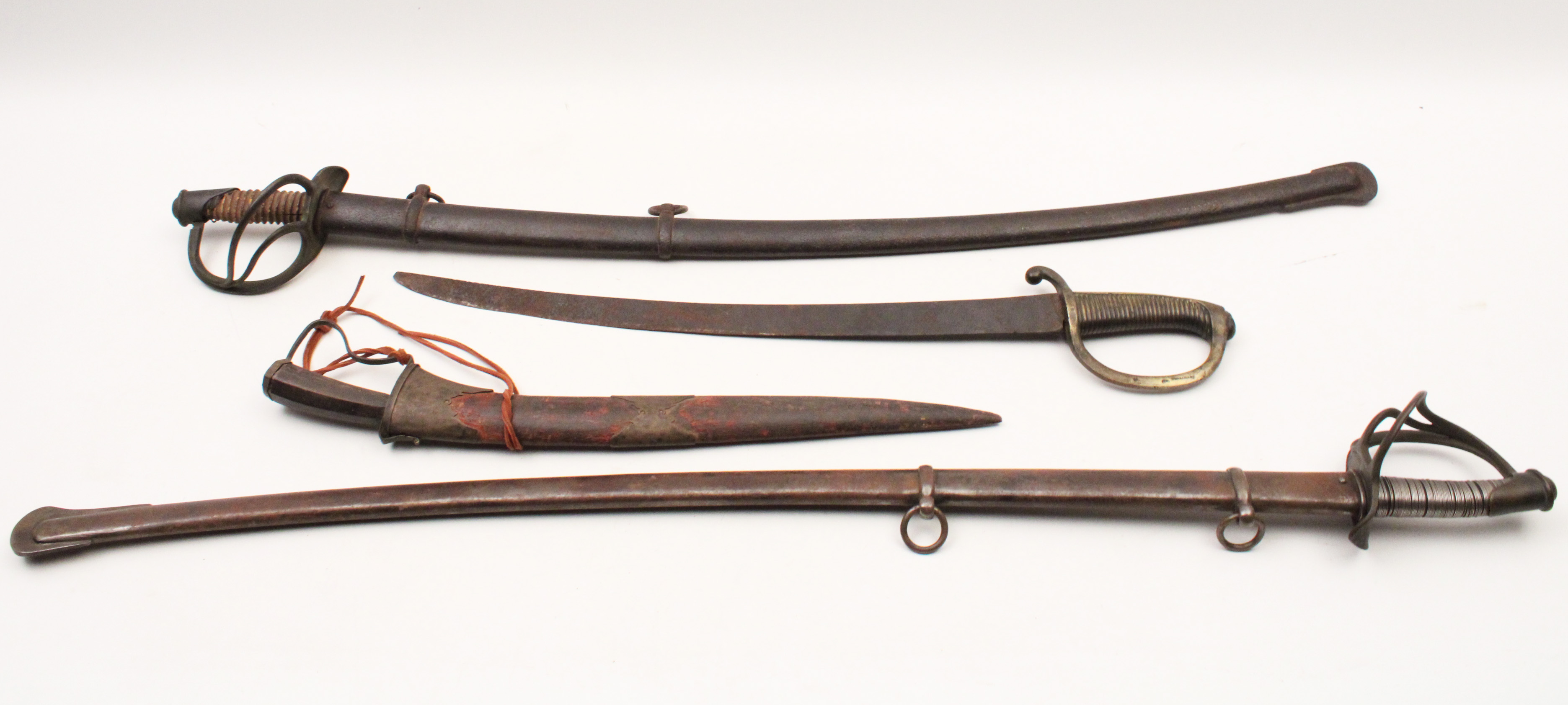 GROUP OF 4 MISC. SWORDS GROUP OF