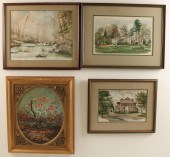 GROUP OF 4 MISC WORKS FROM LOC