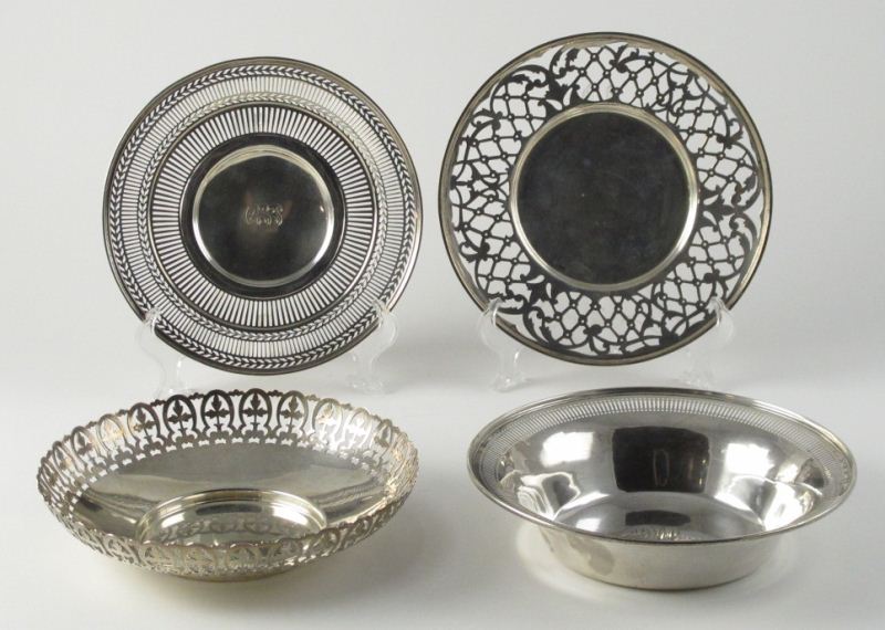 Group of (4) Sterling Silver