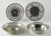 Group of (4) Sterling Silver O