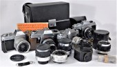 GROUP OF 4 TOPCON CAMERAS AND