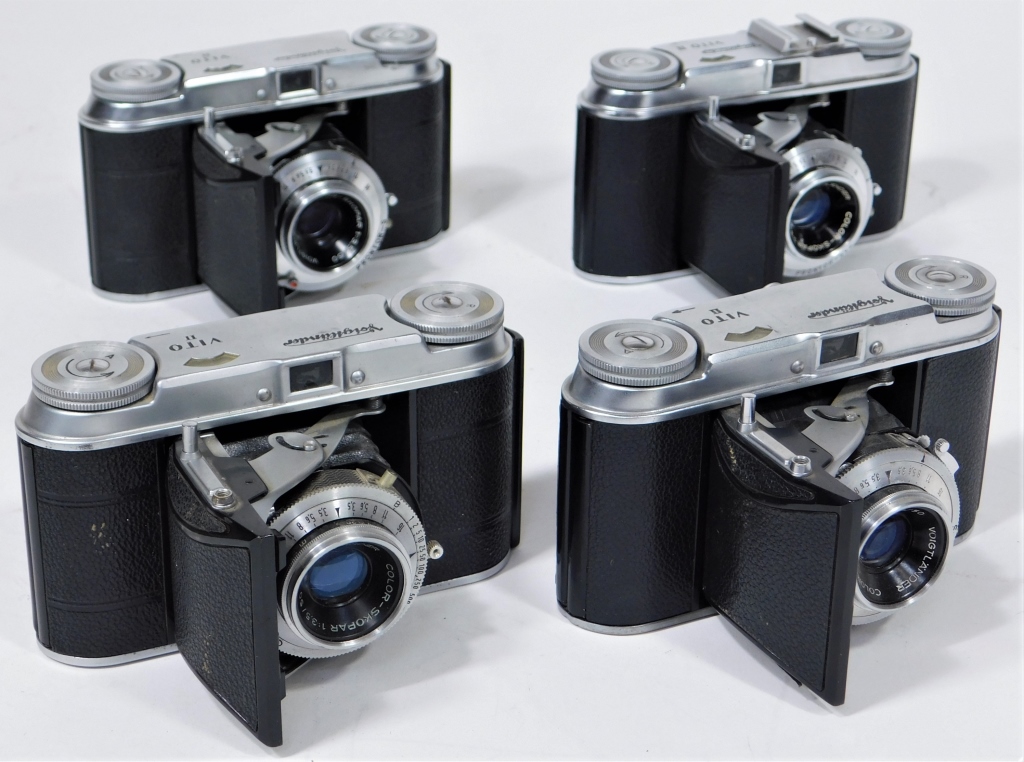 GROUP OF 4 VOIGTLäNDER VITO II
