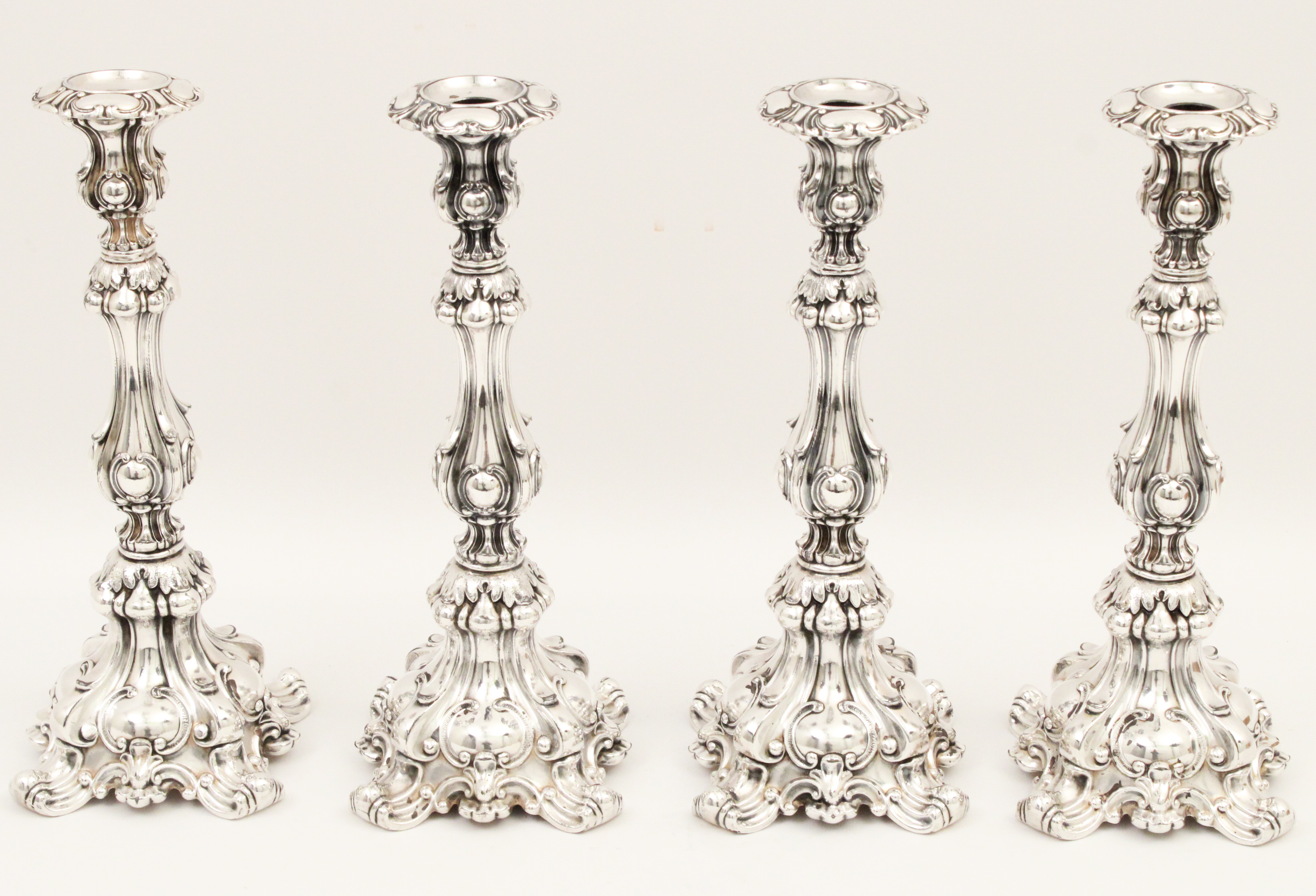 GROUP OF 4 WILLIAM ROGERS SILVER