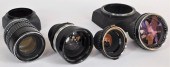 GROUP OF 4 ZENZA BRONICA LENSE